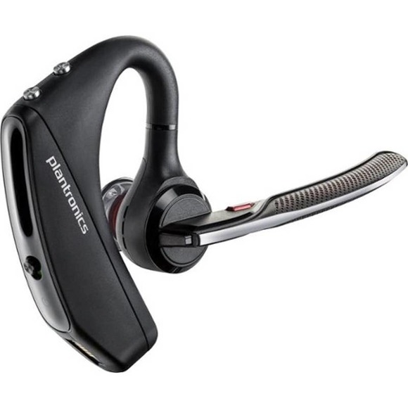 Plantronics -203600-63 Voyager 5220 Bluetooth Headset with Amazon Alexa -Black